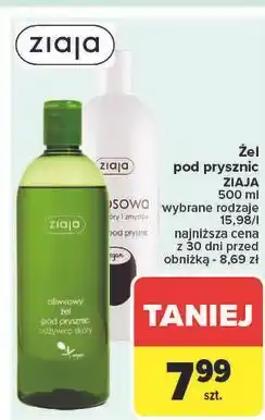 Carrefour Mydło pod prysznic Ziaja Kokosowa oferta
