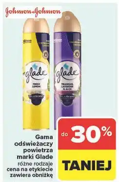 Carrefour Odświeżacz powietrza tranquil lavender & aloe Glade By Brise oferta