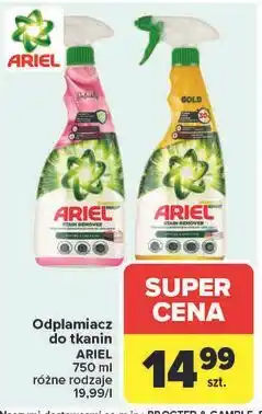 Carrefour Odplamiacz delikatny Ariel Stain Remover oferta