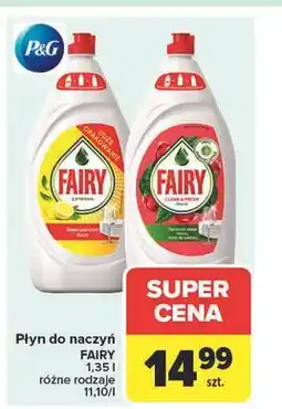 Carrefour Płyn do mycia naczyń granat Fairy oferta