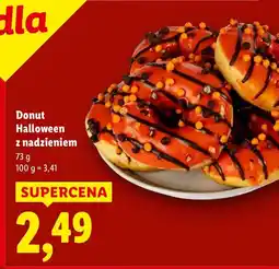 Lidl Donut Halloween z nadzieniem Piekarnia Lidla oferta