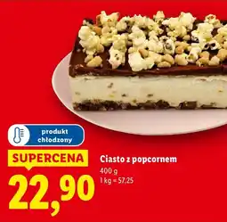 Lidl Ciasto z popcornem Lidl oferta