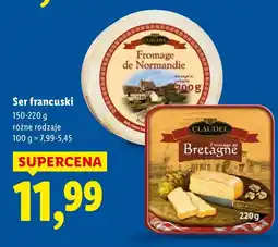 Lidl Ser francuski Claudel oferta