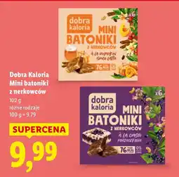Lidl Batoniki z nerkowców Dobra Kaloria oferta