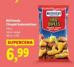 Lidl Chrupki kukurydziane BBQ Bulls McEnnedy oferta