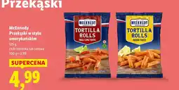 Lidl Przekąski Tortilla Rolls McEnnedy oferta