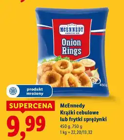 Lidl Krążki cebulowe McEnnedy oferta