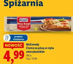 Lidl Ciasto na pizzę w stylu amerykańskim McEnnedy oferta