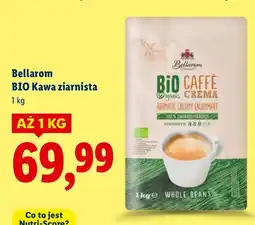 Lidl Kawa ziarnista BIO Bellarom oferta