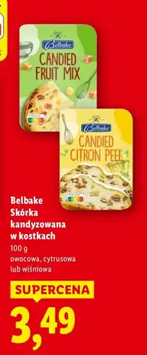 Lidl Skórka kandyzowana w kostkach Belbake oferta