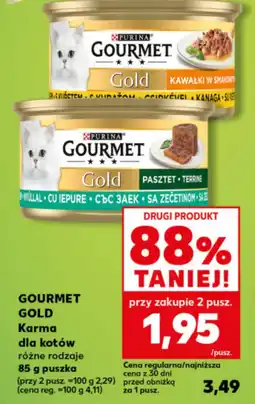 Kaufland Karma dla kota Gourmet Gold oferta