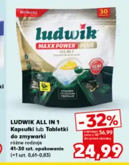 Kaufland Kapsułki do zmywarki Ludwik oferta