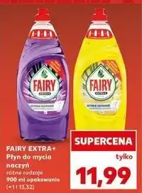 Kaufland Płyn do mycia naczyń cytrynowy Fairy Extra+ oferta