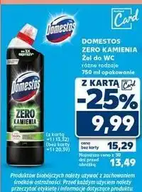Kaufland Żel do wc lime Domestos Zero Kamienia oferta
