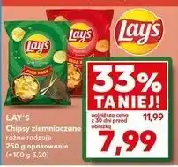 Kaufland Chipsy zielona cebulka Lay's oferta