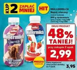Kaufland Napój mleczny truskawkowy Mullermilch oferta