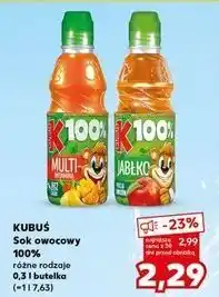 Kaufland Sok multiwitamina Kubuś 100% oferta