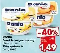 Kaufland Serek brzoskwiniowy Danone Danio oferta