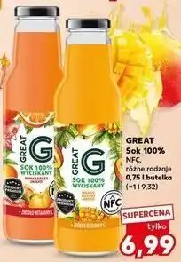 Kaufland Sok marakuja-pomarańcza-limonka-jabłko Great oferta