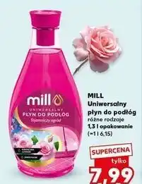 Kaufland Płyn do podłóg tajemniczy ogród Mill Clean oferta