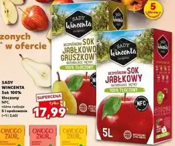 Kaufland Sok jabłkowo-gruszkowy Sady Wincenta oferta