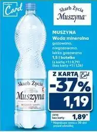 Kaufland Woda niegazowana Muszyna Skarb Życia oferta