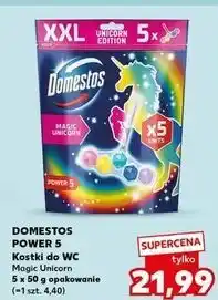 Kaufland Kostki do wc magic unicorn Domestos oferta