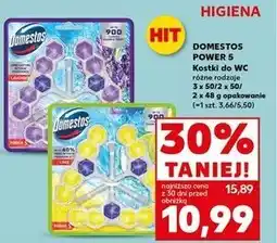Kaufland Kostka do wc lime Domestos Power5 oferta