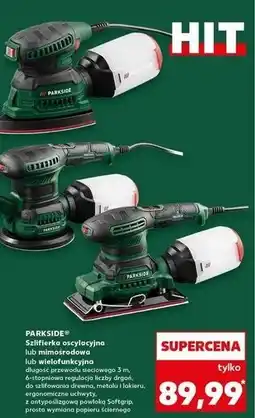 Kaufland Szlifierka wielofuncyjna 200w Parkside oferta