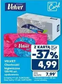 Kaufland Chusteczki higieniczne Velvet oferta