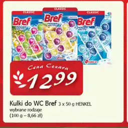 Cezar Delikatesy Kulki do WC Bref oferta