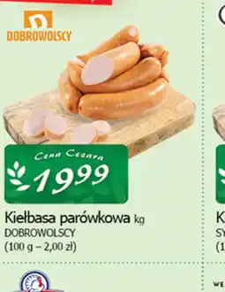 Cezar Delikatesy Kiełbasa parówkowa oferta
