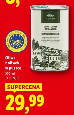 Lidl Oliwa z oliwek w puszce Deluxe oferta