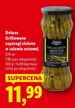 Lidl Szparagi zielone Deluxe grillowane w zalewie octowej oferta