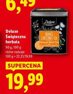 Lidl Herbata świąteczna Deluxe różne rodzaje oferta