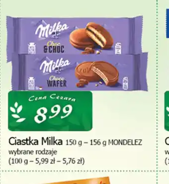 Cezar Delikatesy Ciastka Milka oferta