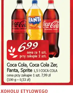Cezar Delikatesy Napój Coca Cola, Coca Cola Zer, Fanta, Sprite oferta