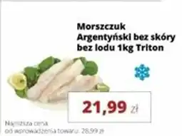 Torimpex Morszczuk Argentyński bez skóry bez lodu Triton oferta