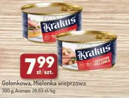 Avita Golonkowa, Mielonka wieprzowa Animex oferta