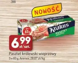 Avita Pasztet królewski wieprzowy Animex oferta