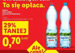 Lidl SAGUARO Woda źródlana oferta