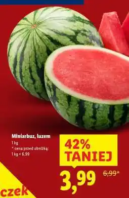 Lidl Miniarbuz, luzem oferta