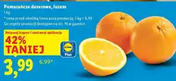 Lidl Pomarańcze deserowe, luzem oferta