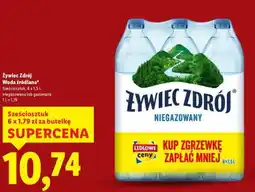 Lidl ŻYWIEC ZDRÓJ Woda źródlana oferta