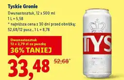 Lidl Tyskie Gronie oferta