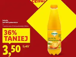 Lidl Solevita Sok 100% pomarańcza oferta