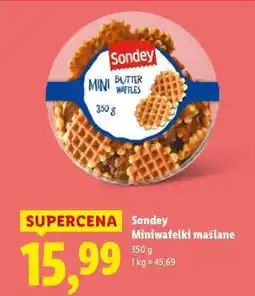 Lidl Sondey Miniwafelki maślane oferta