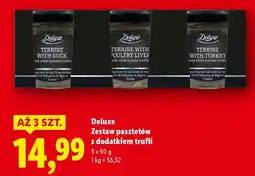 Lidl Deluxe Zestaw pasztetów z dodatkiem trufli oferta
