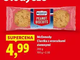 Lidl McEnnedy Ciastka z orzeszkami ziemnymi oferta