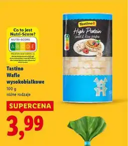 Lidl TASTINO Wafle wysokobiałkowe oferta